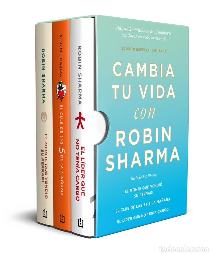 B&uuml;cher: ESTUCHE CAMBIA TU VIDA CON ROBIN SHARMA EDICION LIMITADA - ROBIN SHARMA