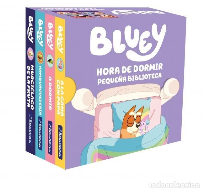 Libros: BLUEY LIBRO JUGUETE HORA DE DORMIR PEQUE&Ntilde;A BIBLIOTECA (E - BLUEY