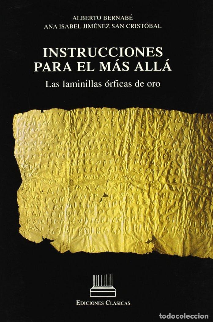 Libros: INSTRUCCIONES PARA EL MAS ALLA - BERNABE, A., JIMENEZ SAN CRISTOBAL, A.I.