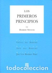 B&uuml;cher: PRIMEROS PRINCIPIOS,LOS - SPENCER, HERBERT
