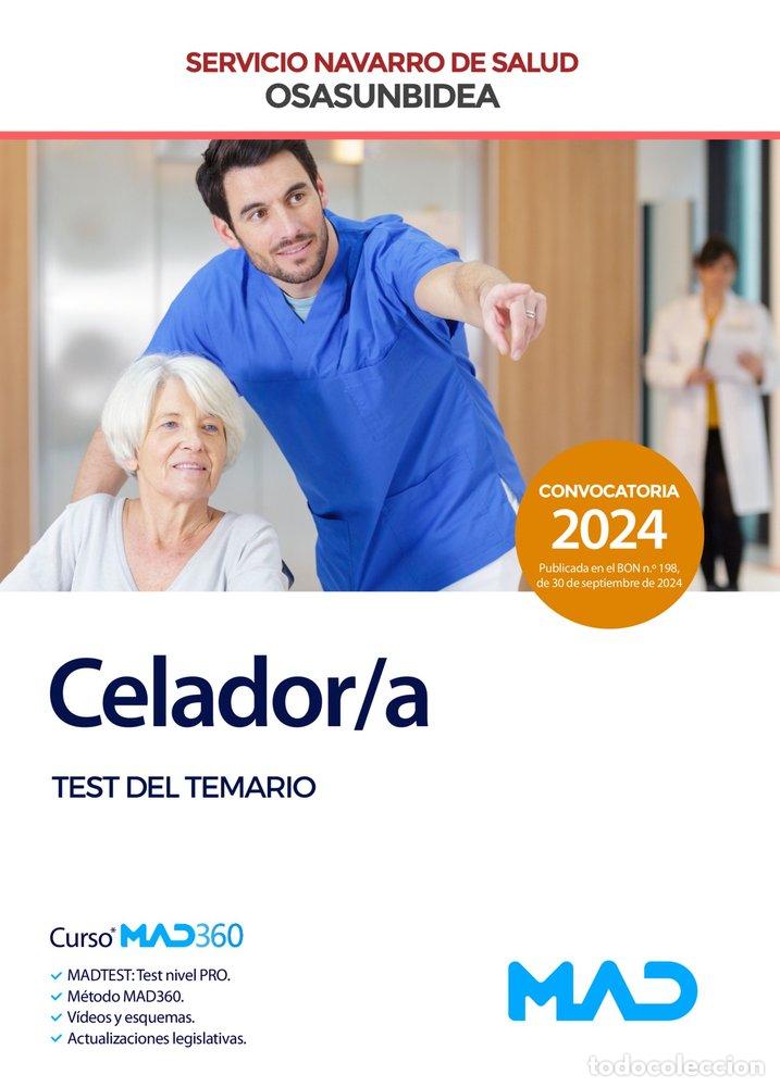 Libros: CELADOR/A TEST TEMARIO SERVICIO NAVARRO SALUD OSASUNBIDEA - AA.VV