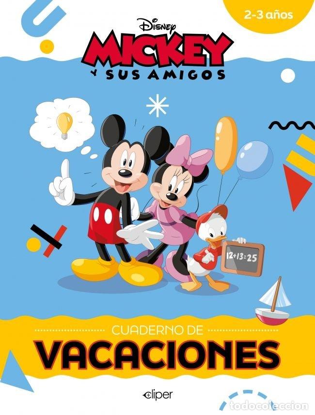 Livres: MICKEY Y SUS AMIGOS CUADERNO DE VACACIONES 2 3 A&Ntilde;OS - DISNEY