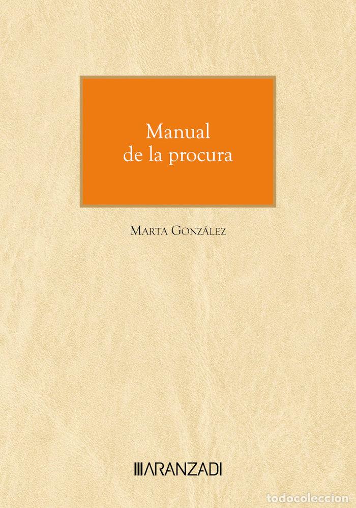 Libros: MANUAL DE LA PROCURA - MARTA GONZALEZ