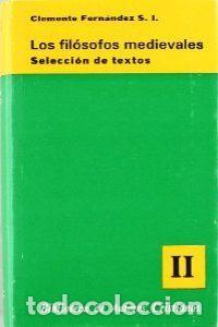 Livres: FILOSOFOS MEDIEVALES. II: ESCOTO ERIUGENA - NICOLAS DE CUSA, - FERNANDEZ, CLEMENTE