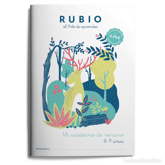 Libros: MI CUADERNO DE VERANO RUBIO 8-9 A&Ntilde;OS - AA.VV