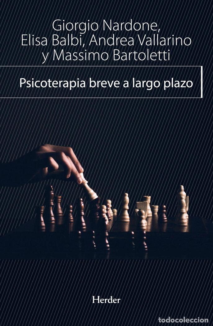 Livres: PSICOTERAPIA BREVE A LARGO PLAZO - NARDONE, GIORGIO