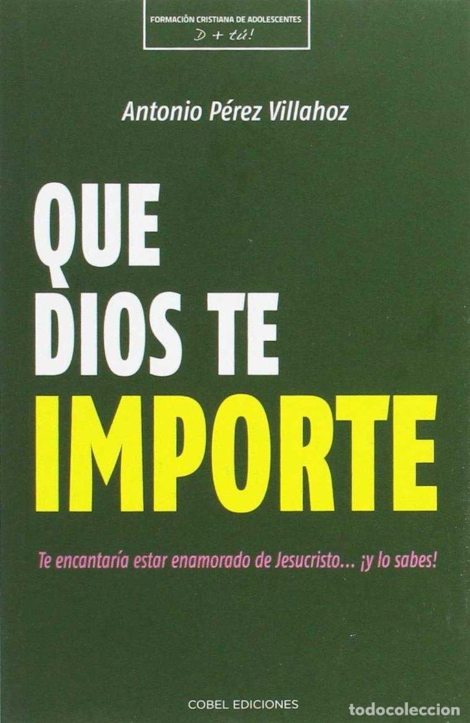 B&uuml;cher: QUE DIOS TE IMPORTE - ANTONIO PEREZ VILLAHOZ