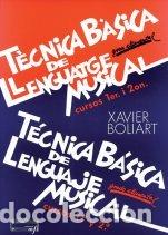Libri: TECNICA BASICA DE LENGUAJE MUSICAL 1 2 - BOLIART, XAVIER