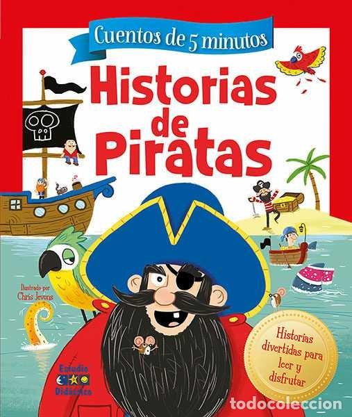 Libros: HISTORIAS DE PIRATAS CUENTOS DE 5 MINUTOS - AA.VV