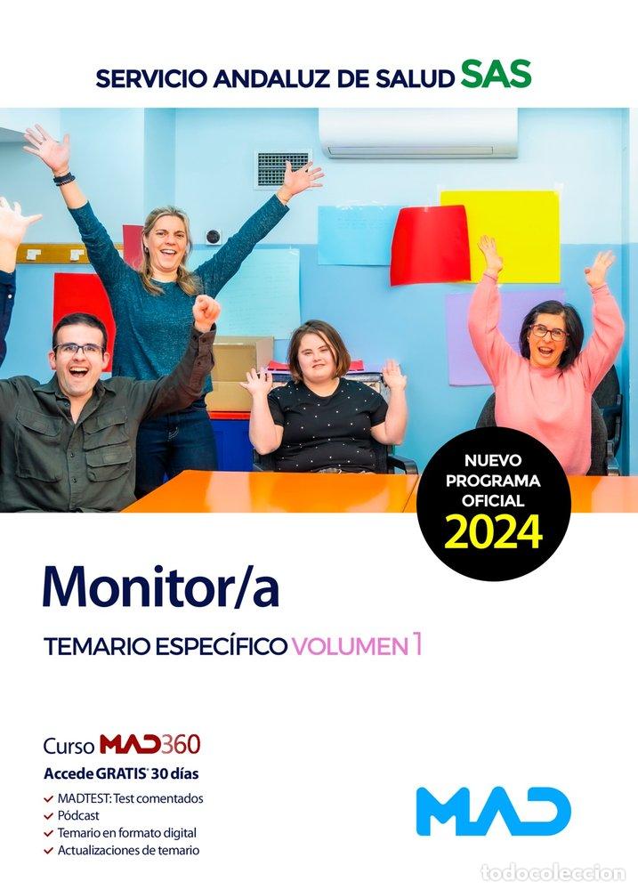 Libri: MONITOR/A TEMARIO ESPECIFICO 1 SERVICIO ANDALUZ SALUD - AA.VV