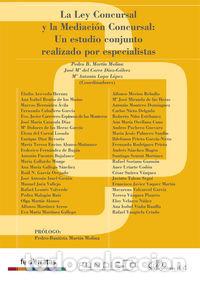 Libri: LEY CONCURSAL Y LA MEDIACION CONCURSAL. UN ESTUDIO CONJUNTO - MARTIN MOLINA, PEDRO B.