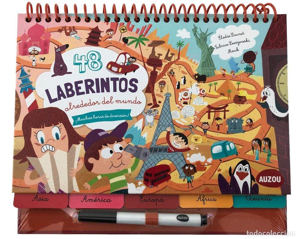 Libros: 48 LABERINTOS ALREDEDOR DEL MUNDO - LAURET ELODIE