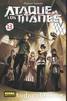 Libros: ATAQUE A LOS TITANES 13 - HAJIME ISAYAMA