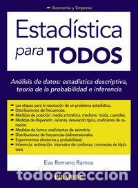 Livres: ESTADISTICA PARA TODOS - ROMERO RAMOS, EVA