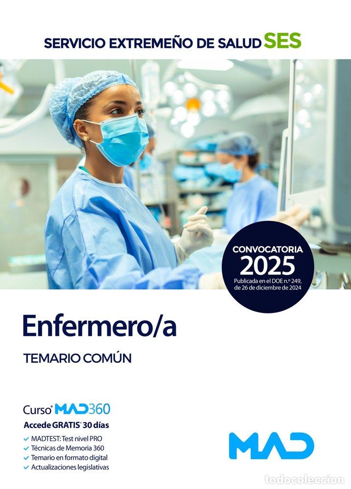 Libri: ENFERMERO/A TEMARIO COMUN SERVICIO EXTREME&Ntilde;O SALUD SES - AA.VV