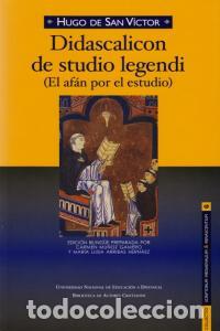B&uuml;cher: DIDASCALICON DE STUDIO LEGENDI - DE SAN VICTOR, HUGO