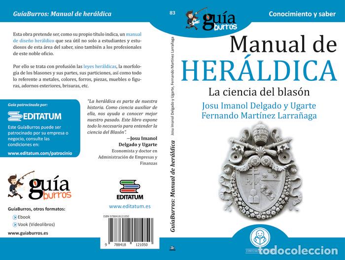 Livros: GUIABURROS MANUAL DE HERALDICA - DELGADO Y UGARTE, JOSU IMANOL