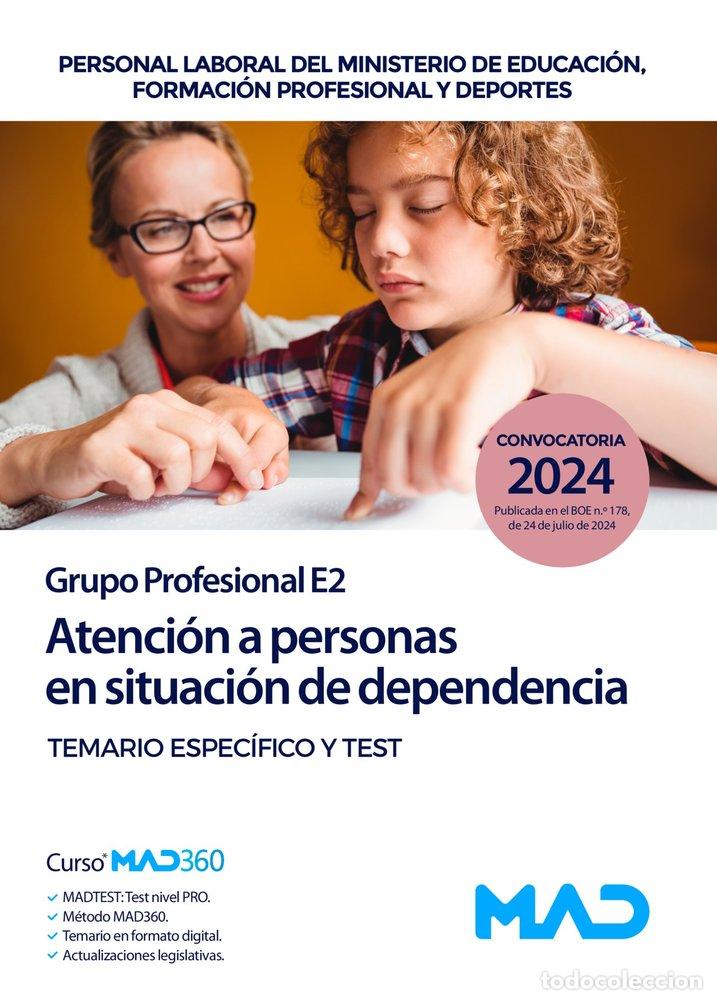 Libros: TEMARIO ESPECIFICO Y TEST ATENCION PERSONAS SIT DEPENDENCIA - AA.VV