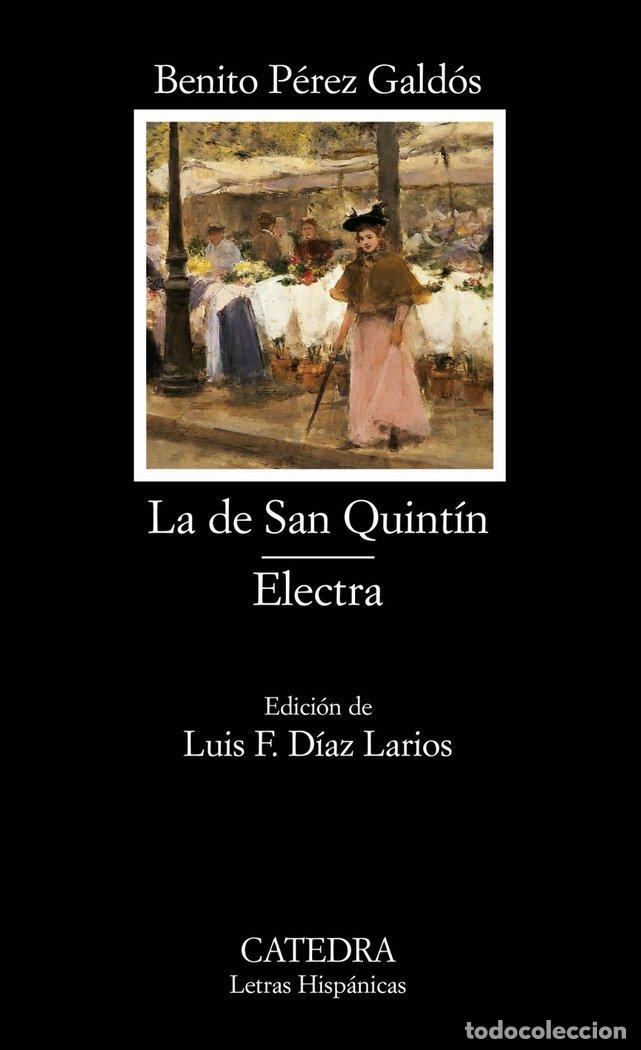 books: LA DE SAN QUINTIN/ELECTRA LH - PEREZ GALDOS, BENITO