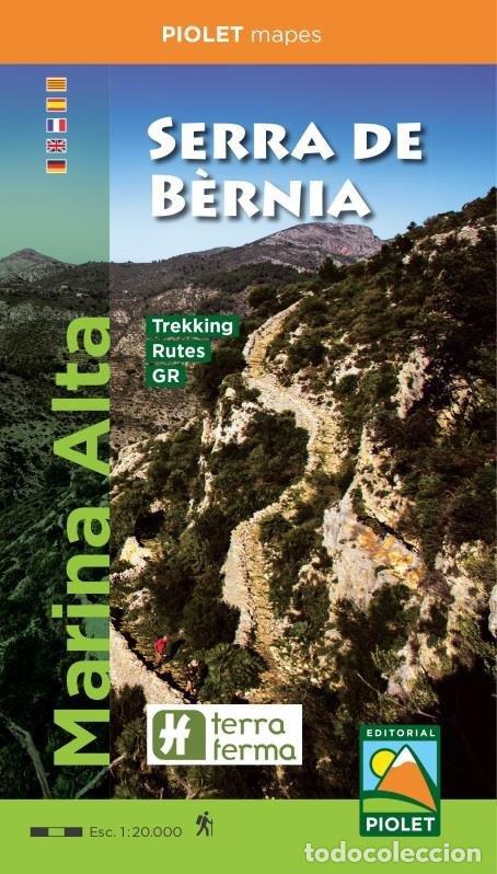 Livres: MARINA ALTA SERRA DE BERNIA ESCALA 1:20.000 - AA.VV