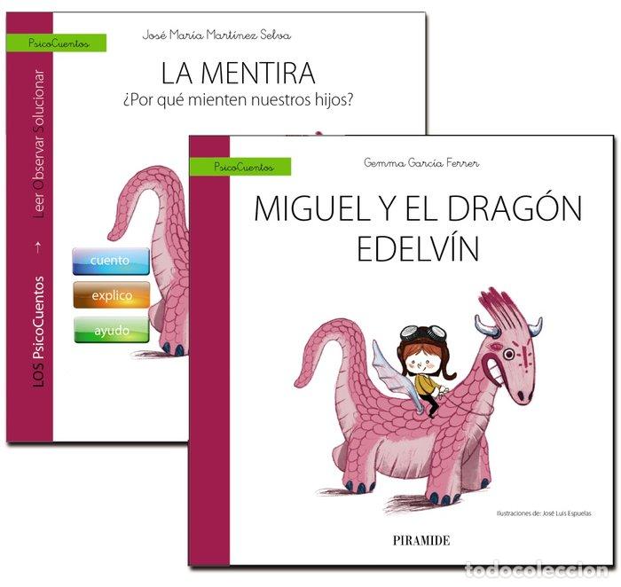 Libros: GUIA LA MENTIRA+CUENTO MIGUEL Y EL DRAGON EDELVIN - GARCIA FERRER, GEMMA