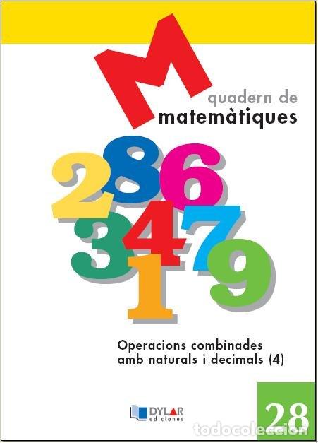 Libri: MATEMATIQUES - QUADERN 28 - PROYECTO EDUCATIVO FARO