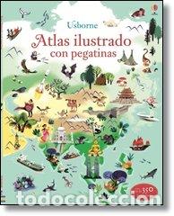 books: ATLAS ILUSTRADO PEGATINAS - AA.VV.