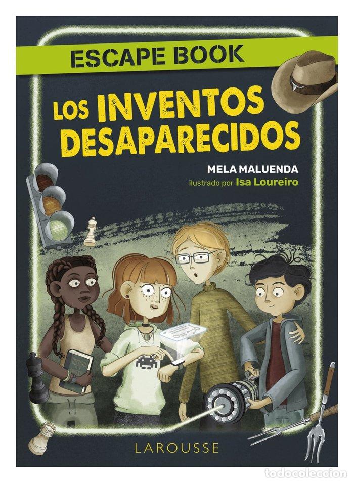books: LOS INVENTOS DESAPARECIDOS ESCAPE BOOK - MALUENDA, MELA