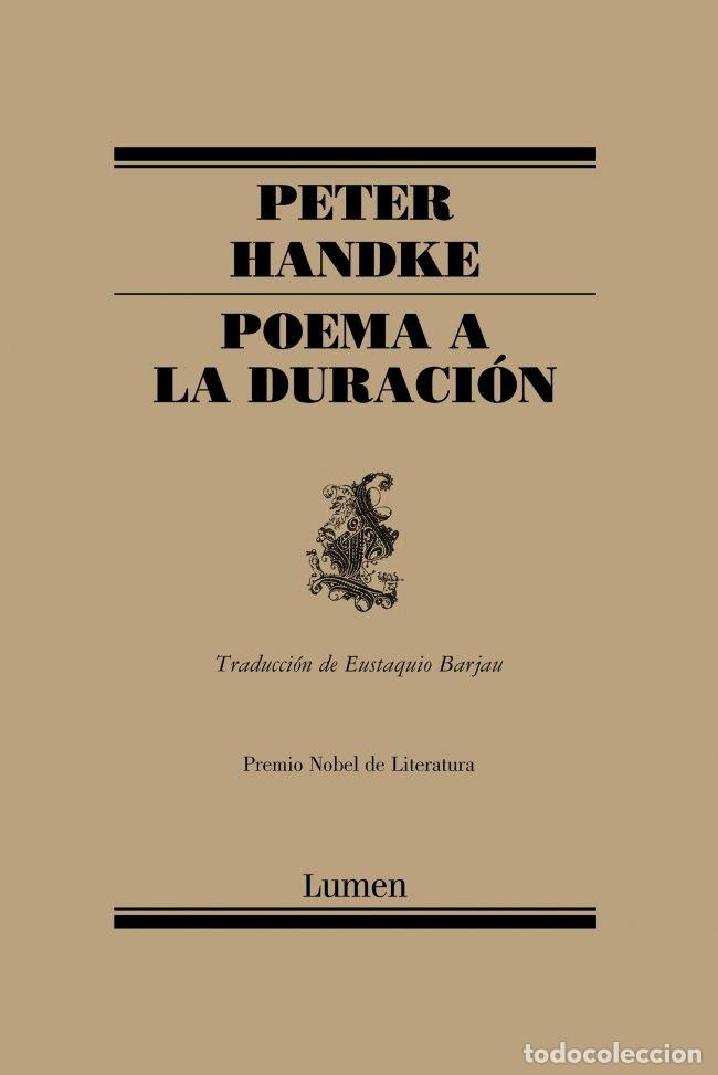 books: POEMA A LA DURACION - HANDKE, PETER