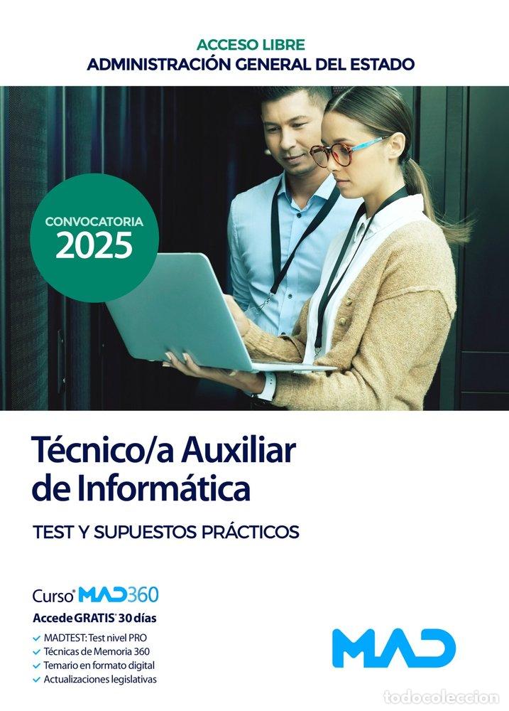 Livres: TECNICO/A AUXILIAR INFORMATICA ACCESO LIBRE TEST Y SUPUESTO - AA.VV