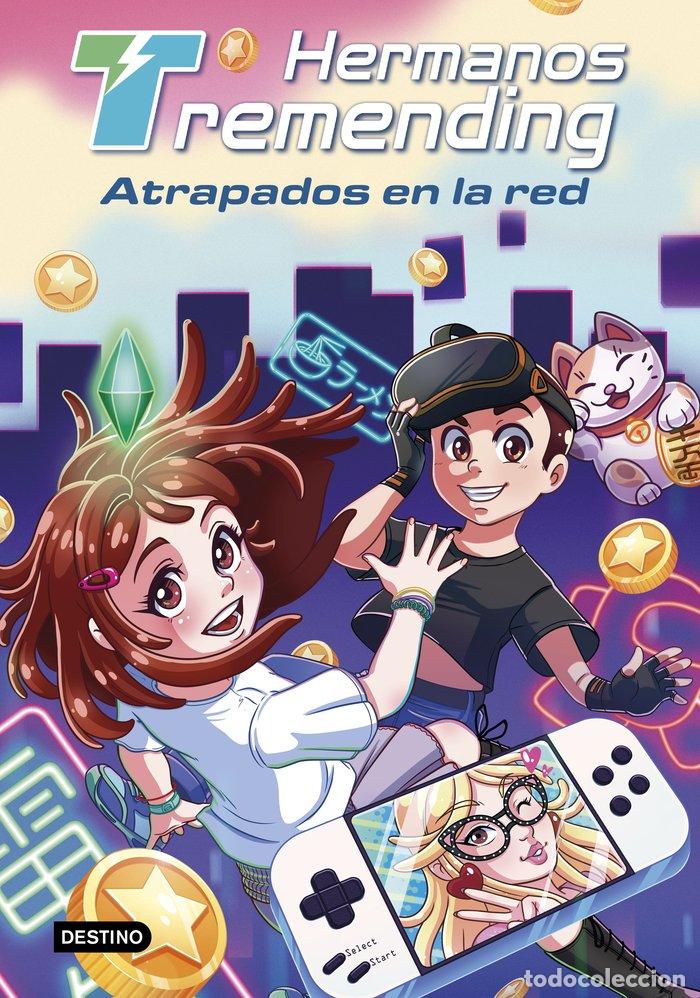 Libri: HERMANOS TREMENDING 2 ATRAPADOS EN LA RED - HERMANOS TREMENDING
