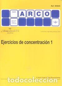 Livres: EJERCICIOS DE CONCENTRACION 1 MINI ARCO - AA.VV