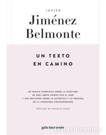 Libri: UN TEXTO EN CAMINO - JAVIER JIMENEZ BELMONTE