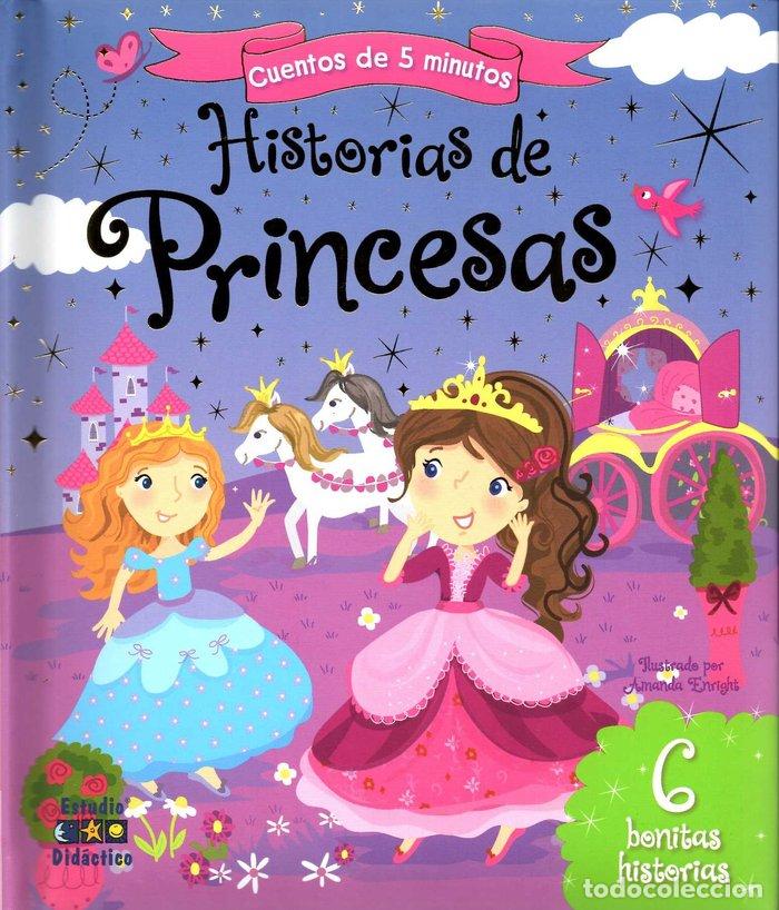 Libros: HISTORIAS DE PRINCESAS CUENTOS DE 5 MINUTOS - AA.VV