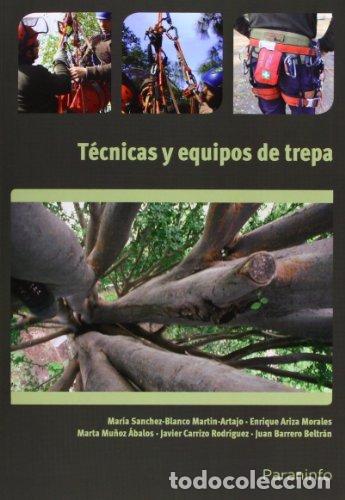 Libri: TECNICAS Y EQUIPOS DE TREPA - SANCHEZ BLANCO, MARIA