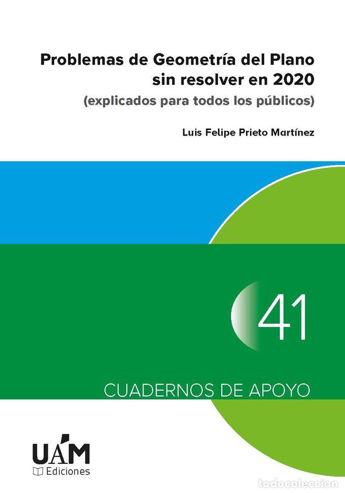 Libros: PROBLEMAS DE GEOMETRIA DEL PLANO SIN RESOLVER EN 2020 - PRIETO MARTINEZ, LUIS FELIPE