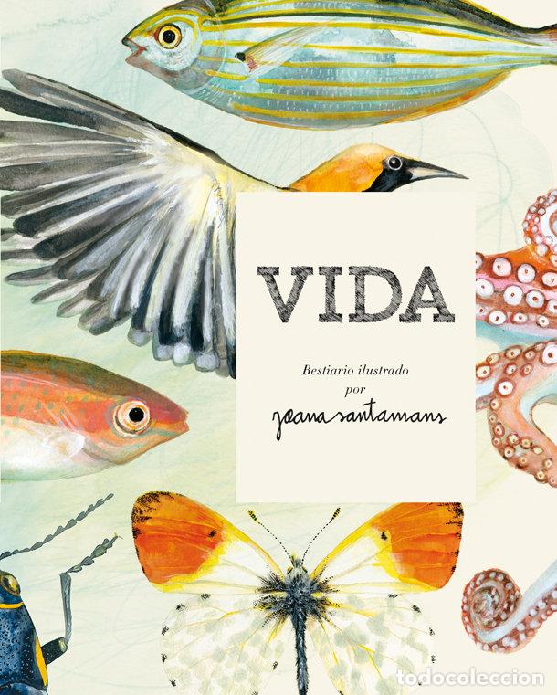 Libros: VIDA BESTIARIO ILUSTRADO POR JOANA SANTAMANS - SANTAMANS, JOANA