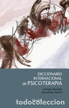 Libri: DICCIONARIO INTERNACIONAL DE PSICOTERAPIA - NARDONE, GIORGIO