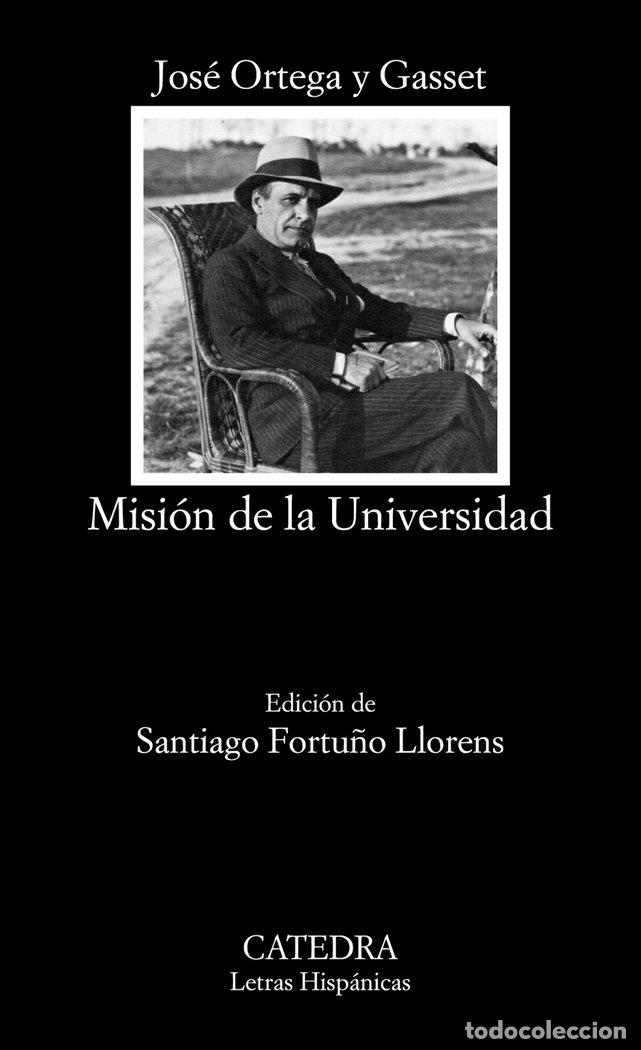 Libros: MISION DE LA UNIVERSIDAD - ORTEGA Y GASSET, JOSE
