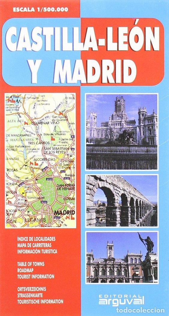 Libros: MAPA DE MADRID CASTILLA Y LEON - AA.VV