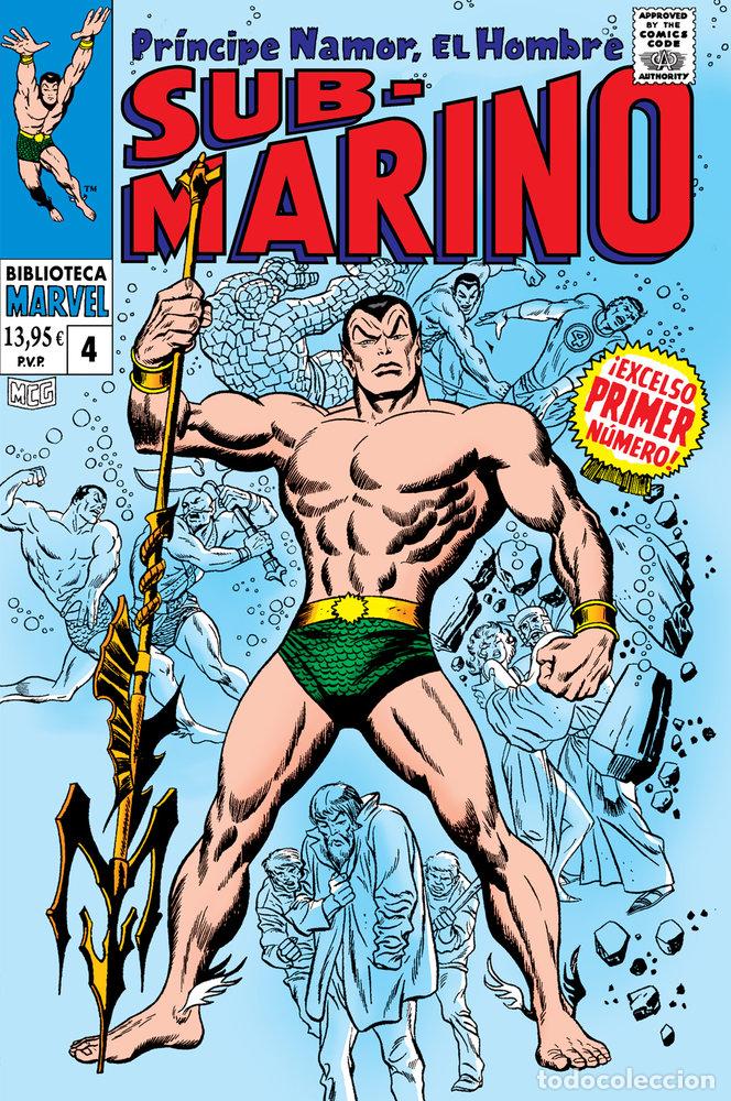 Livres: NAMOR EL HOMBRE SUBMARINO 4 1967 1968 - DAN ADKINS
