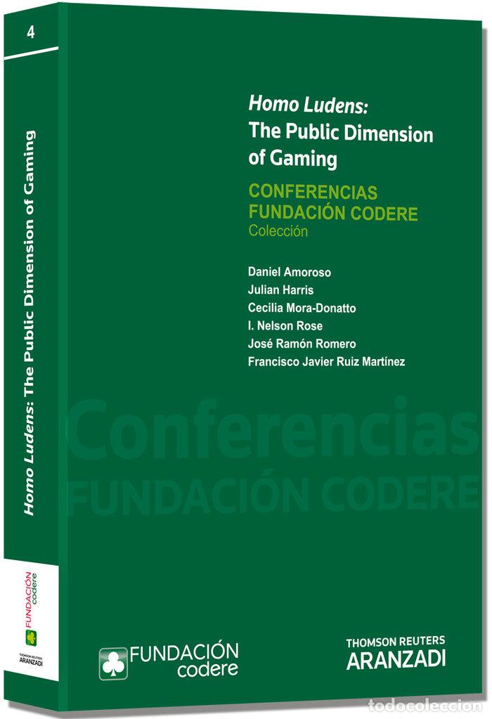Libros: HOMO LUDENS THE PUBLIC DIMENSION OF GAMING PAPEL - GUSANO SERRANO, GERMAN