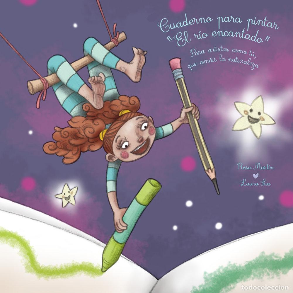 Livres: CUADERNO DE PINTAR EL RIO ENCANTADO - MARTIN LOPEZ, ROSA