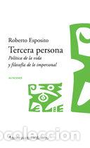 Libri: TERCERA PERSONA - ESPOSITO, ROBERTO