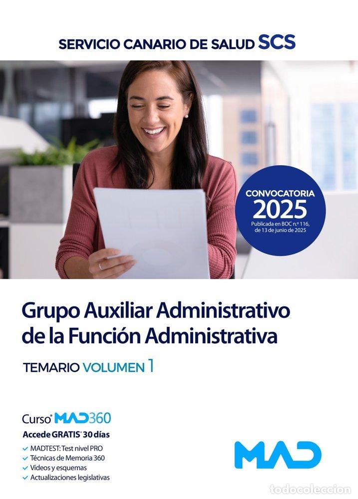 Libri: GRUPO AUXILIAR ADMINISTRATIVO FUNCION ADMINISTRATIVA 1 CANA - AA.VV