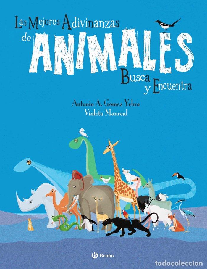 Libros: ADIVINA Y BUSCA ANIMALES - MONREAL, VIOLETA
