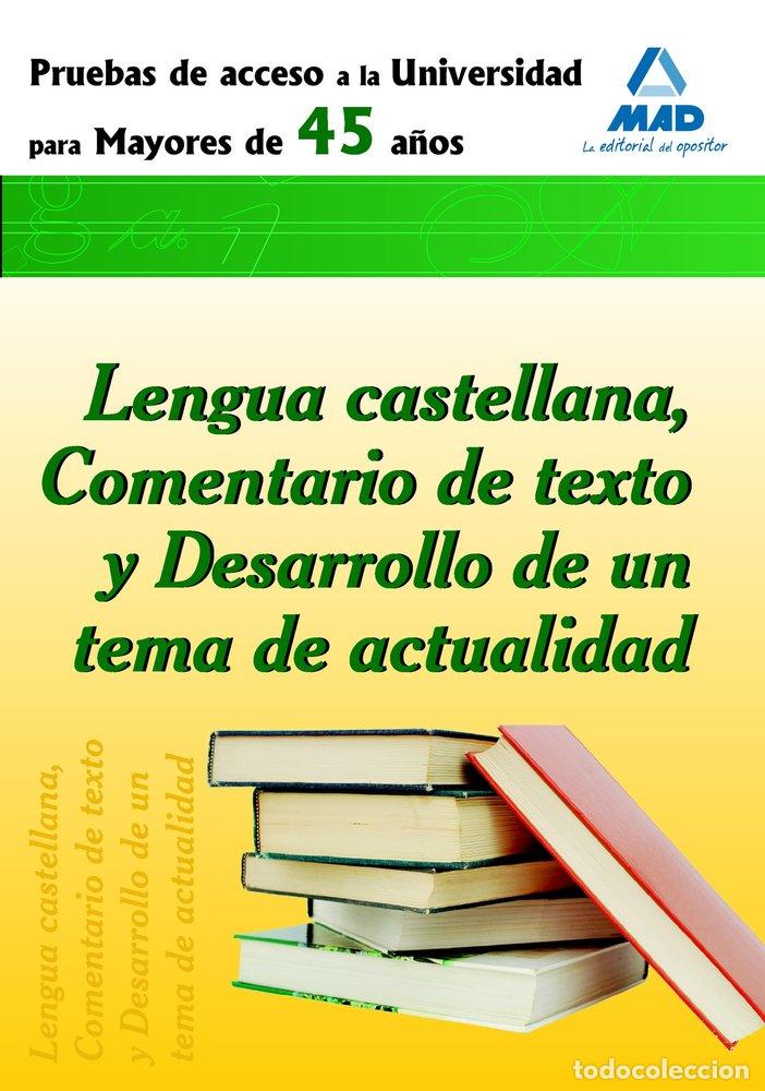 B&uuml;cher: LENGUA CASTELLANA PRUEBA ACCESO UNIVERSIDAD PARA MAYORES - AA.VV