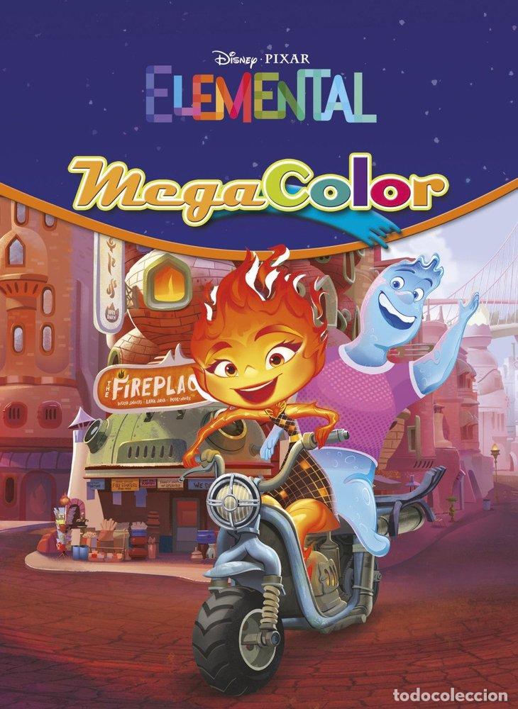books: ELEMENTAL MEGACOLOR - DISNEY