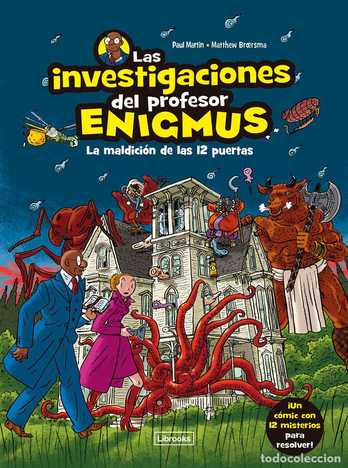 Libri: ENIGMAS DETECTIVES 5 INVESTIGACIONES DEL PROFESOR ENIGMUS,L - BROERSMA