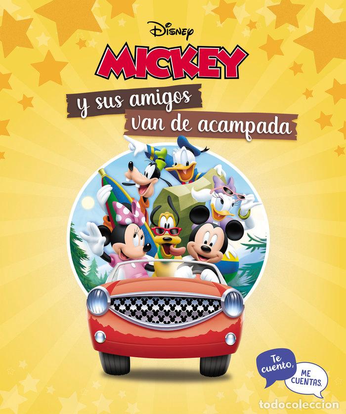 Libri: MICKEY Y SUS AMIGOS VAN DE CAMPING TE CUEN - DISNEY